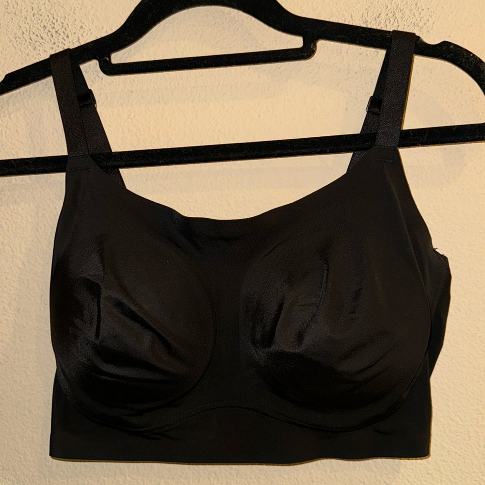 True & Co. Full Cup Black Bra Size Medium